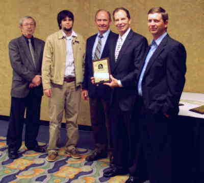 Peliton Plastics wins small business of the year award. Peliton Plastics wins small business of the year award.