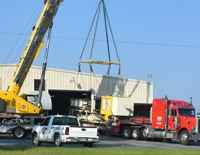 650 Ton Dima Plastic Molding
Machine Arrives at Peliton